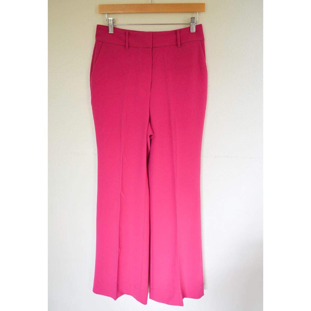 Boden Wide-Leg Trousers in Magenta & Coral - Picture 2 of 5